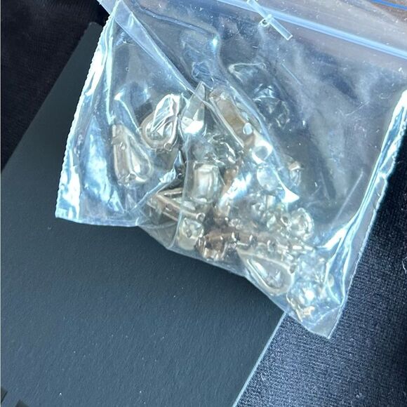 NBD Revolve Bruna Rhinestone Embellished Crop Top in Black Size Medium 198.00 - Picture 15 of 16